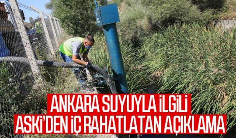 ASKİ’den tehlikeli kimyasal atık açıklaması: Ankara'nın içme suyu içme suyunda kirlilik yok