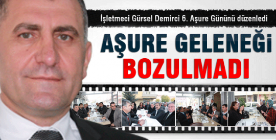 Aşure Geleneği bozulmadı