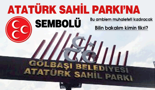 Atatürk Sahil Parkı'na 3 Hilal?