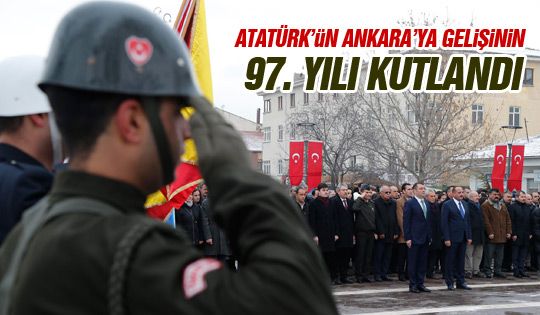 Atatürk'ün Ankara'ya gelişi kutlandı