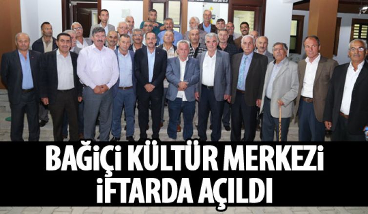 Bağiçi Kültür Merkezi açıldı