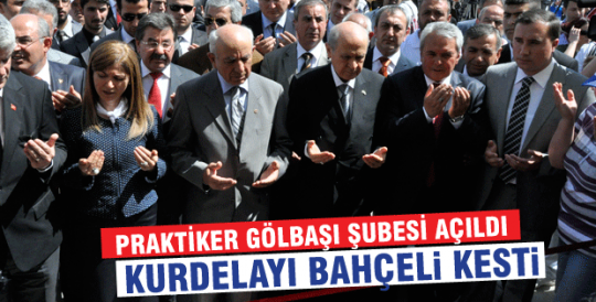 Bahçeli Gölbaşı'nda açılış yaptı