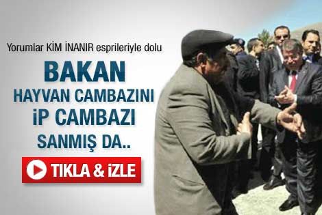 Bakan cambazları karıştırmış