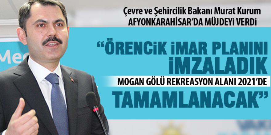 Bakan Kurum'dan Gölbaşılıları sevindirecek açıklama