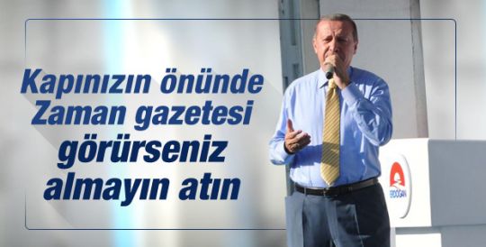 Başbakan Erdoğan'ın Tokat mitingi