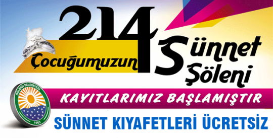 Başkan Duruay 214 çocuğu sünnet ettirecek