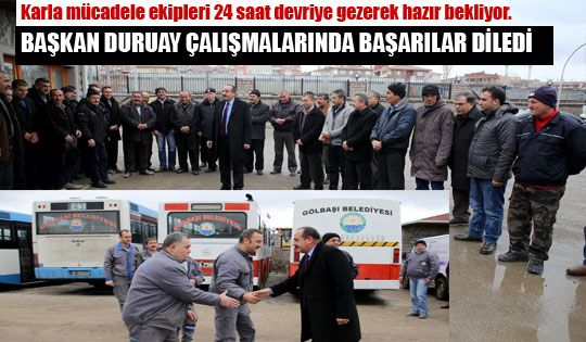 Başkan Duruay Çalışmalarında Başarılar Diledi