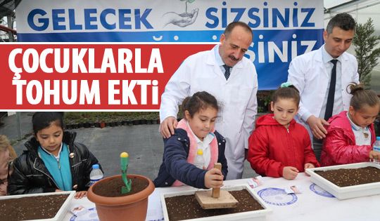 Başkan Duruay çocuklarla etkinliğe katıldı