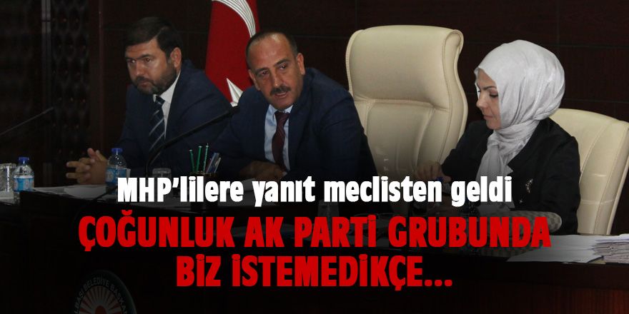 Başkan Duruay : Çoğunluk bizde...