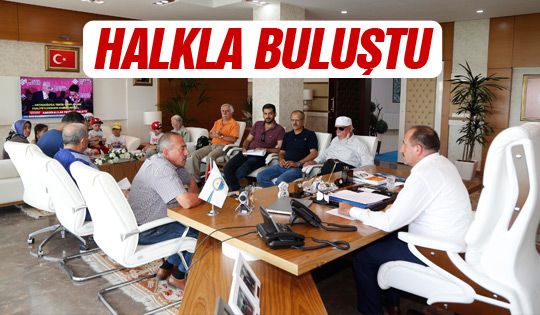 Başkan Duruay halkla buluştu