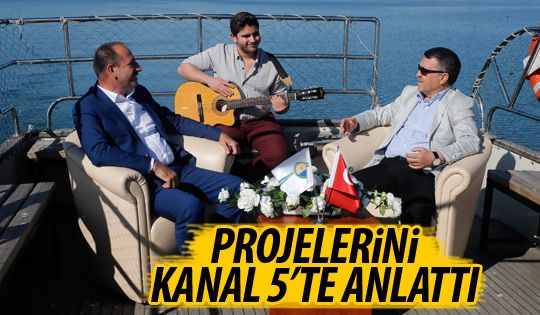 Başkan Duruay Kanal 5'in konuğu oldu