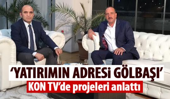 Başkan Duruay KON TV'ye konuk oldu