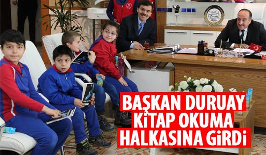 Başkan Duruay öğrencilerle buluştu