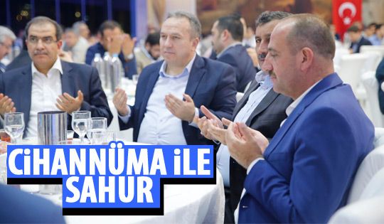 Başkan Duruay sahura katıldı