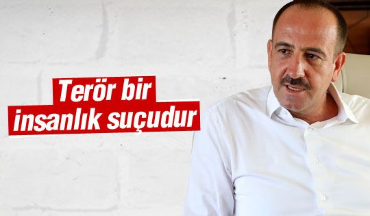 Başkan Duruay ‘Terör bir insanlık suçudur’