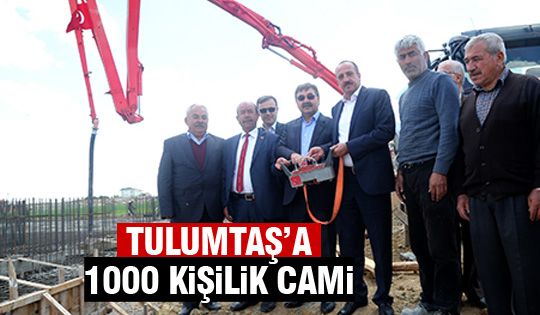 Başkan Duruay Tulumtaş Mahallesi Camisi’nin Temelini Attı