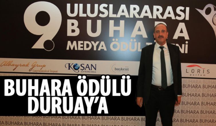 Başkan Duruay'a ödül