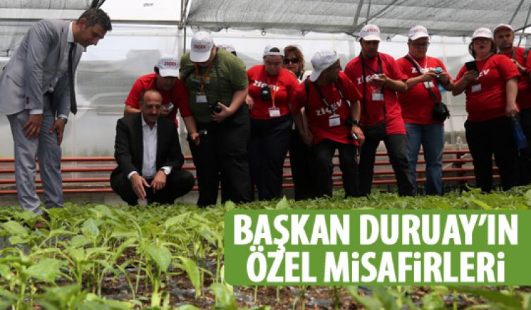 Başkan Duruay'a ZİÇEV'den ziyaret