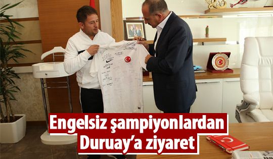 Başkan Duruay'a ziyaret