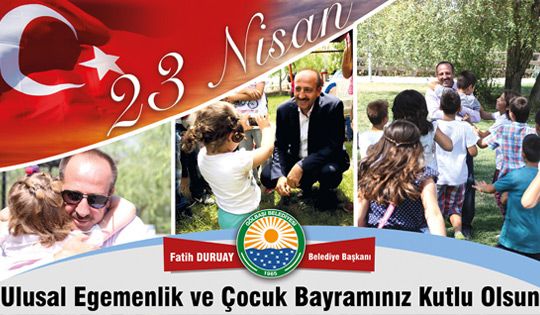 Başkan Duruay'dan 23 Nisan mesajı