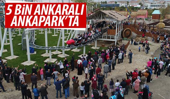 Başkan Gökçek Ankaralıları ANKAPARK'ta ağırladı
