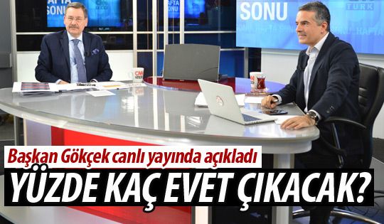 Başkan Gökçek'ten referandum açıklaması