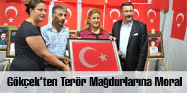 Başkan Gökçek’ten Terör Mağdurlarına Moral