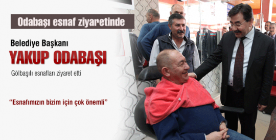 Başkan Odabaşı, esnaf ziyaretinde