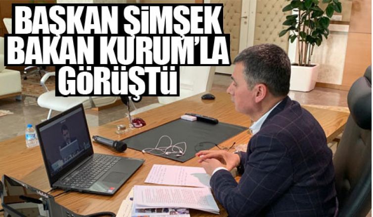 Başkan Şimşek, Bakan Kurum'la görüştü!