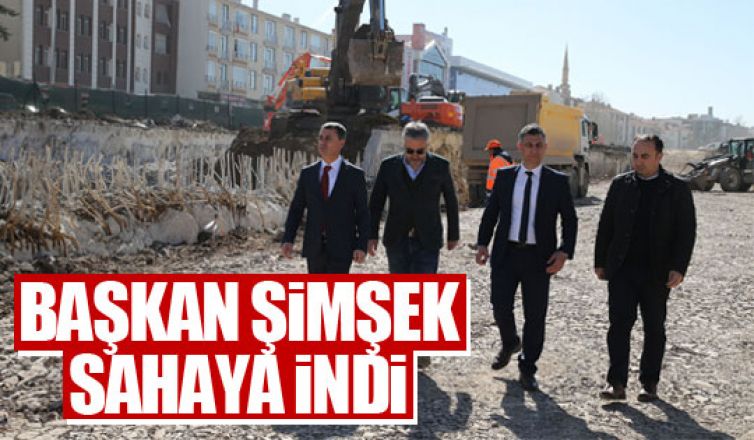 Başkan Şimşek, Konya Yolu Çalışmaları’nı yerinde İnceledi