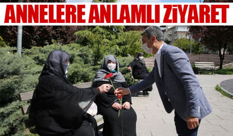 Başkan Şimşek ve Kaymakam Tülay Baydar Bilgihan'dan annelere ziyaret!