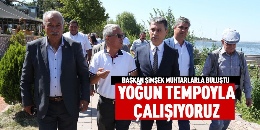 Başkan Şimşek: Yetimin hakkını yedirmeyeceğim