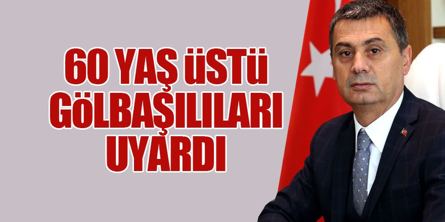 Başkan Şimşek'ten 60 yaş üstü Gölbaşılılar'a çağrı!