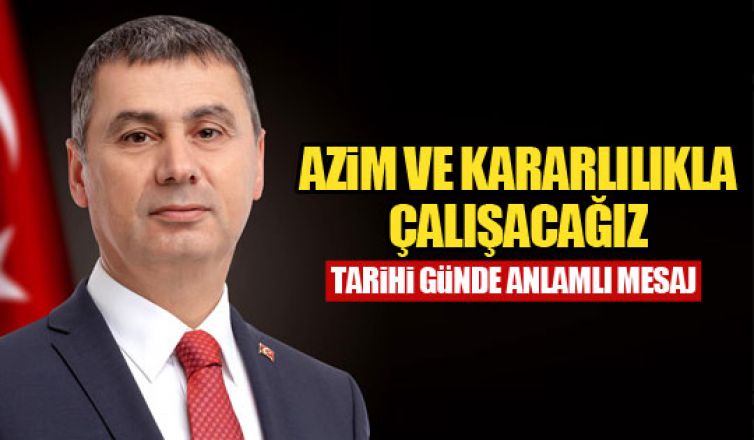 Başkan Şimşek'ten anlamı mesaj!