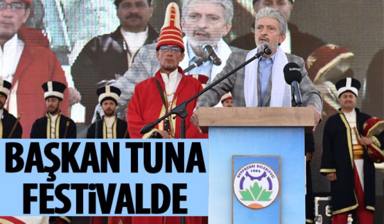 Başkan Tuna Beypazarı Festivali'ne katıldı