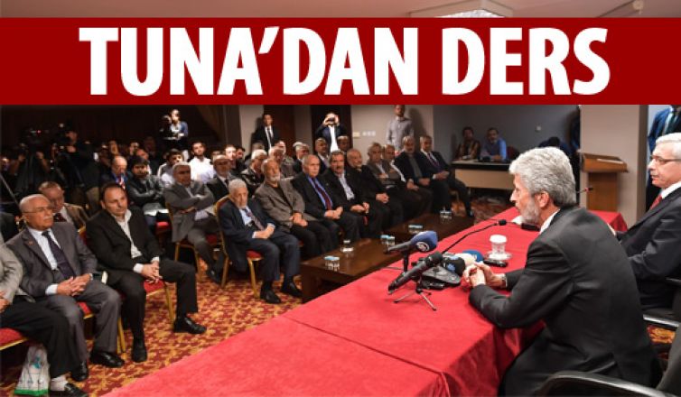 Başkan Tuna'dan şehircilik dersi