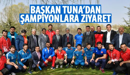 Başkan Tuna'dan ziyaret