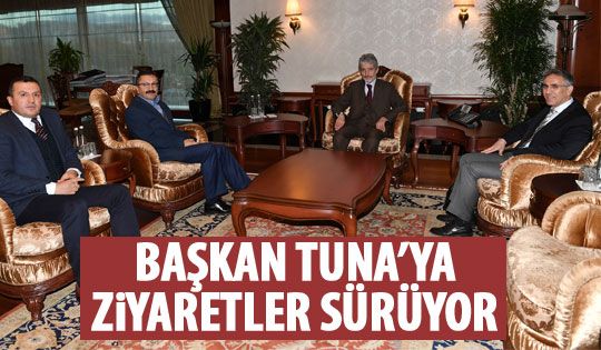 Başkan Tuna'ya ziyaret