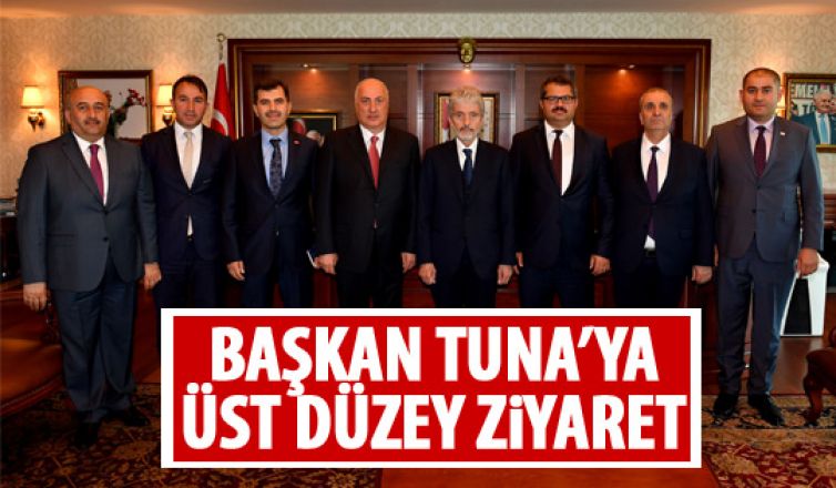 Başkan Tuna'ya ziyaret