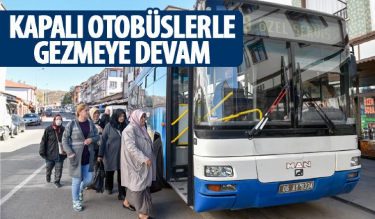 Başkent gezileri kışın da sürüyor