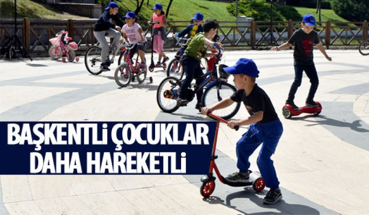 Başkentli çocuklardan obeziteye karşı etkinlik 