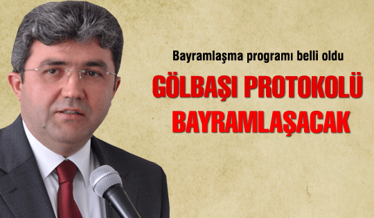 Bayramlaşma programı belli oldu