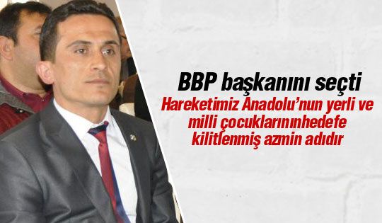 BBP Gölbaşı İlçe Başkanlığı 9. Olağan kongresini yaptı..