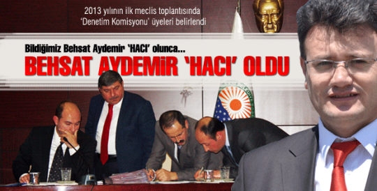 Behsat Aydemir 'HACI' oldu...