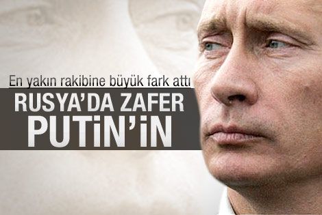 Beklenen oldu zafer Putin'in