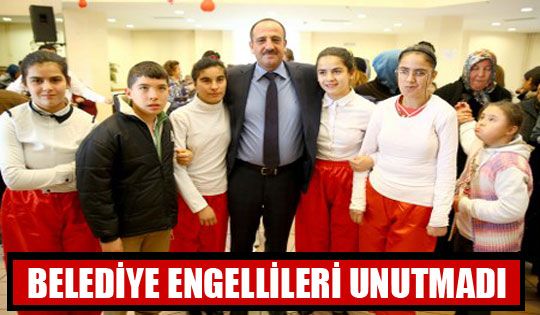 Belediye Engellileri Unutmadı