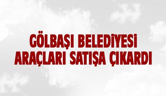 Belediye ihtiyaç fazlası araçlarını satacak