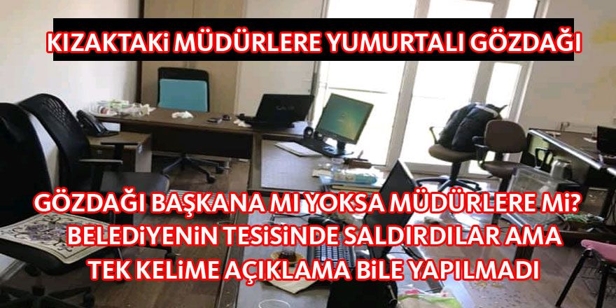 BELEDİYE MÜDÜRLERİNE YUMURTALI GÖZDAĞI