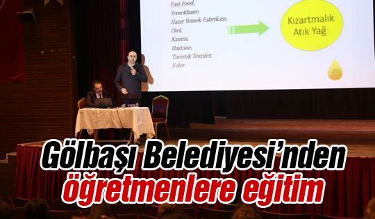 Belediyeden öğretmenlere eğitim