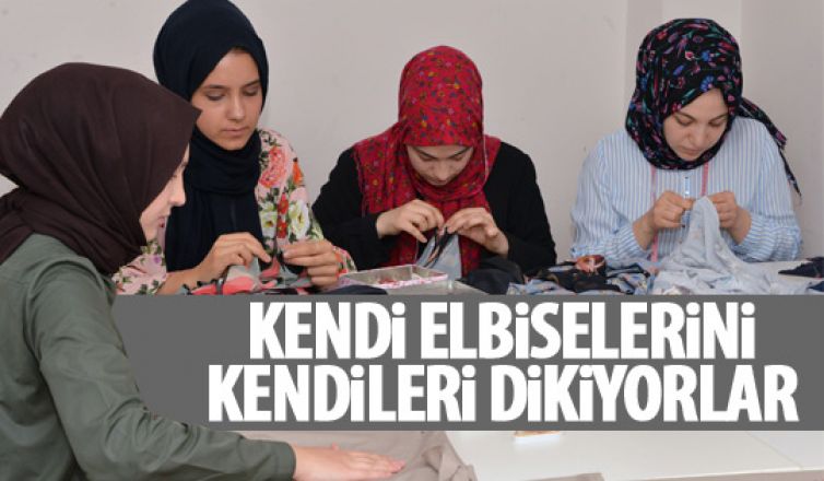 BELMEK kursundaki kadınların büyük azmi